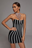 Aaliyah Strapless Bandage Dress -- Bellabarnett