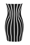 Aaliyah Strapless Bandage Dress -- Bellabarnett