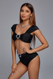 Adan One Shoulder Cutout Swimwear